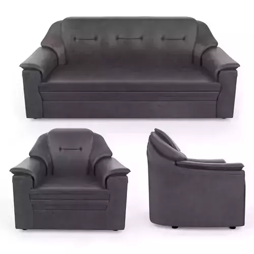 Black sofa