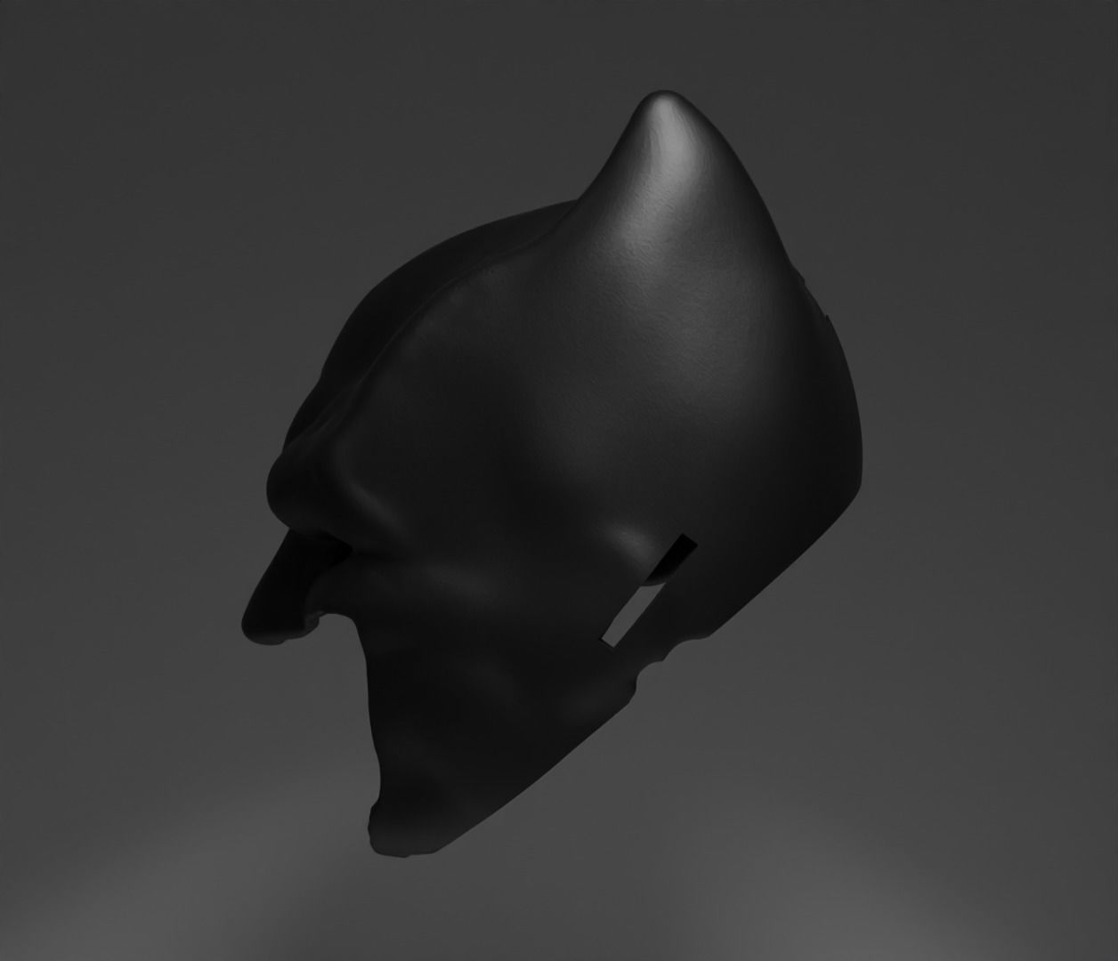 Batman DC Superhero Cosplay Face Mask 3D 3D print model_9