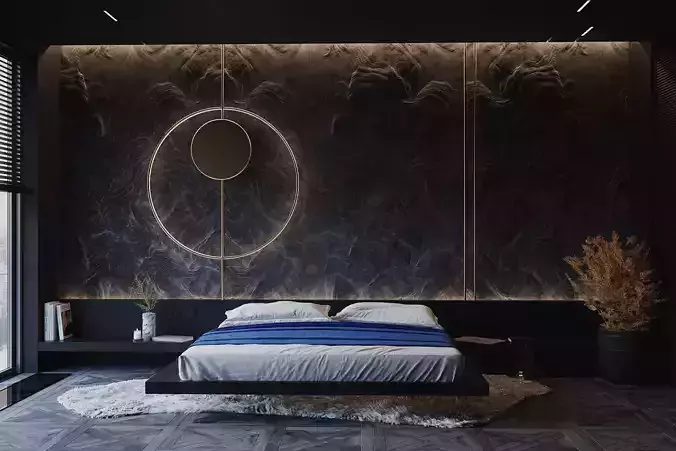 Realistic interior scene