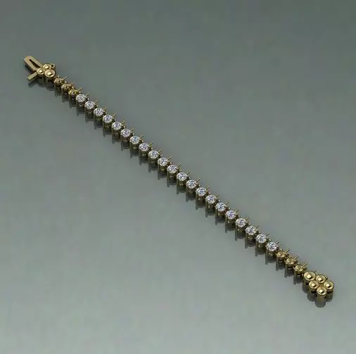 Necklace N011468 3D print model_0