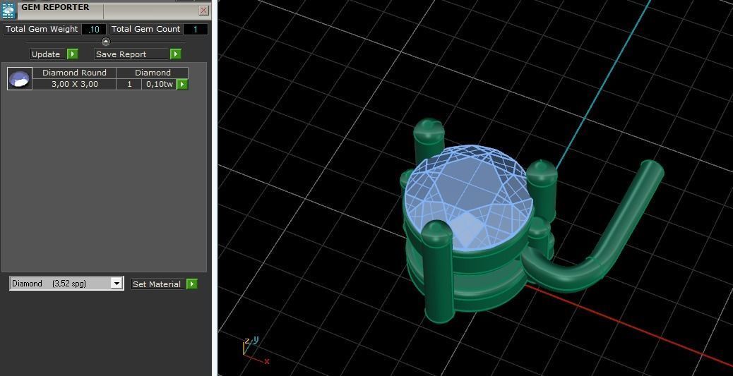 Necklace N011468 3D print model_7