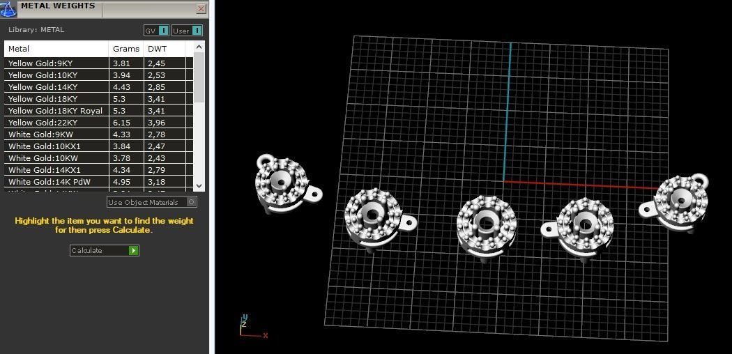 Pendant N011455 3D print model_8