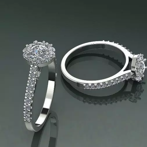 Ring N011449 3D print model_0