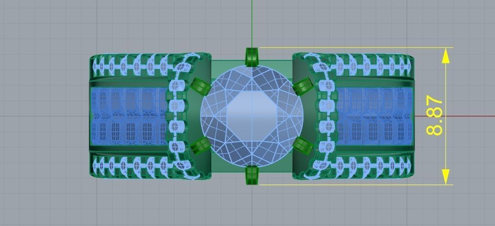 Ring N011447 3D print model_7