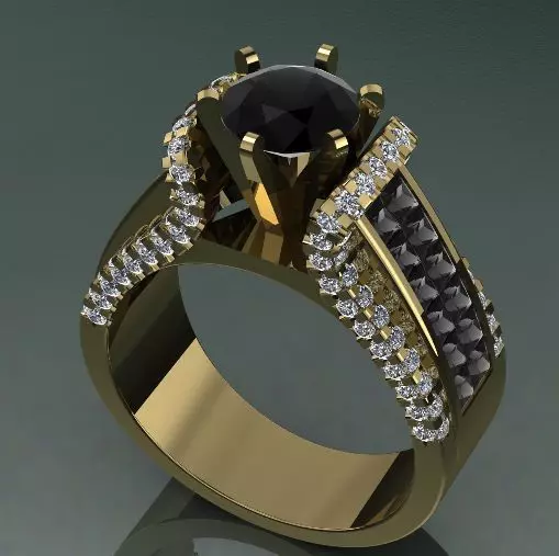 Ring N011447 3D print model_0