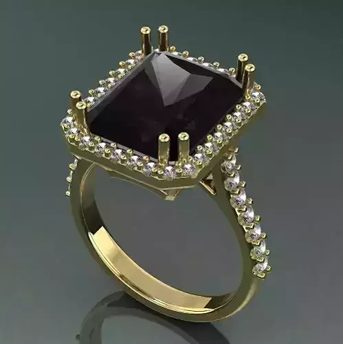 Radiant Stone Ring N011530