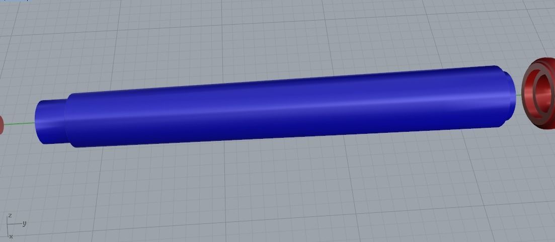 Hand with index finger N011485 3D print model_4