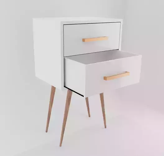 Aesthetic side drawer 3D Model