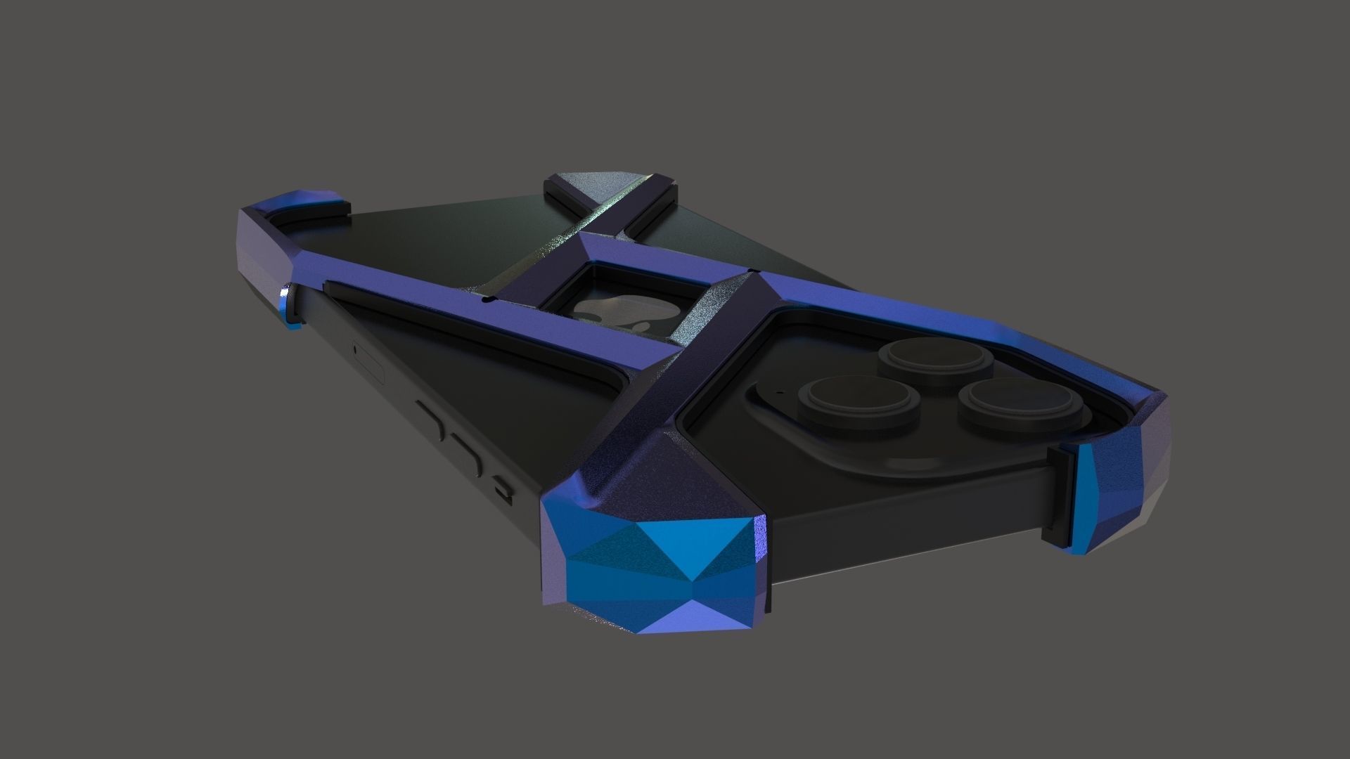 iPhone 14 Pro max-Titanium Cover 3D print model_3