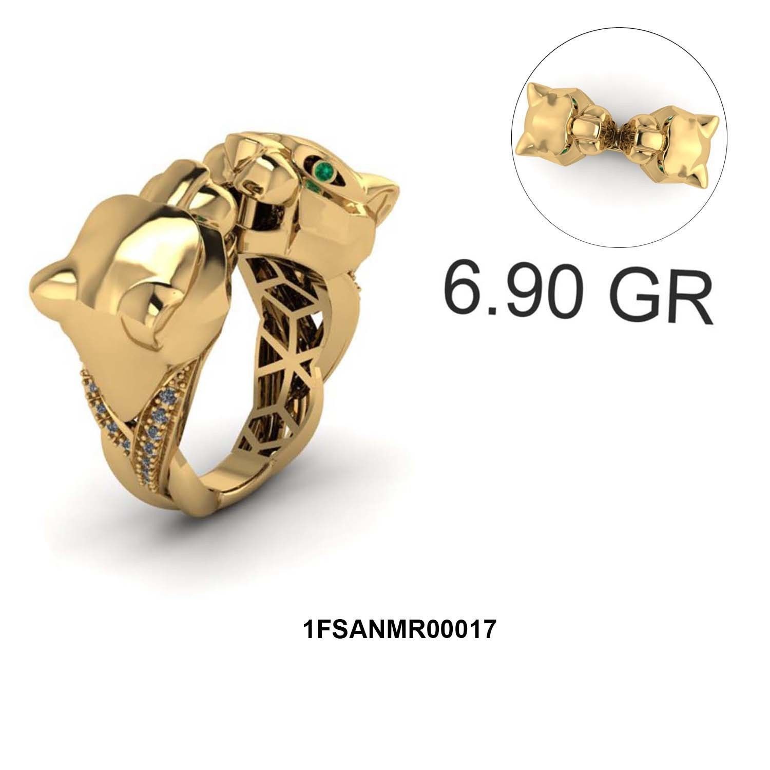 ring pendant bracelet kada scorpion mixed  3D print model_11