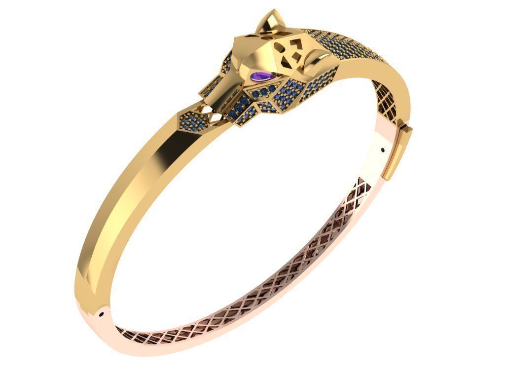 ring pendant bracelet kada scorpion mixed  3D print model_27