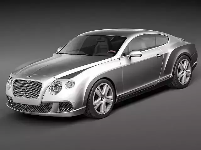 Bentley Continental GT 2012 midpoly 3D Model