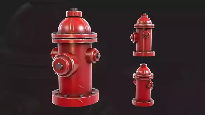 Fire Hydrant Stylized