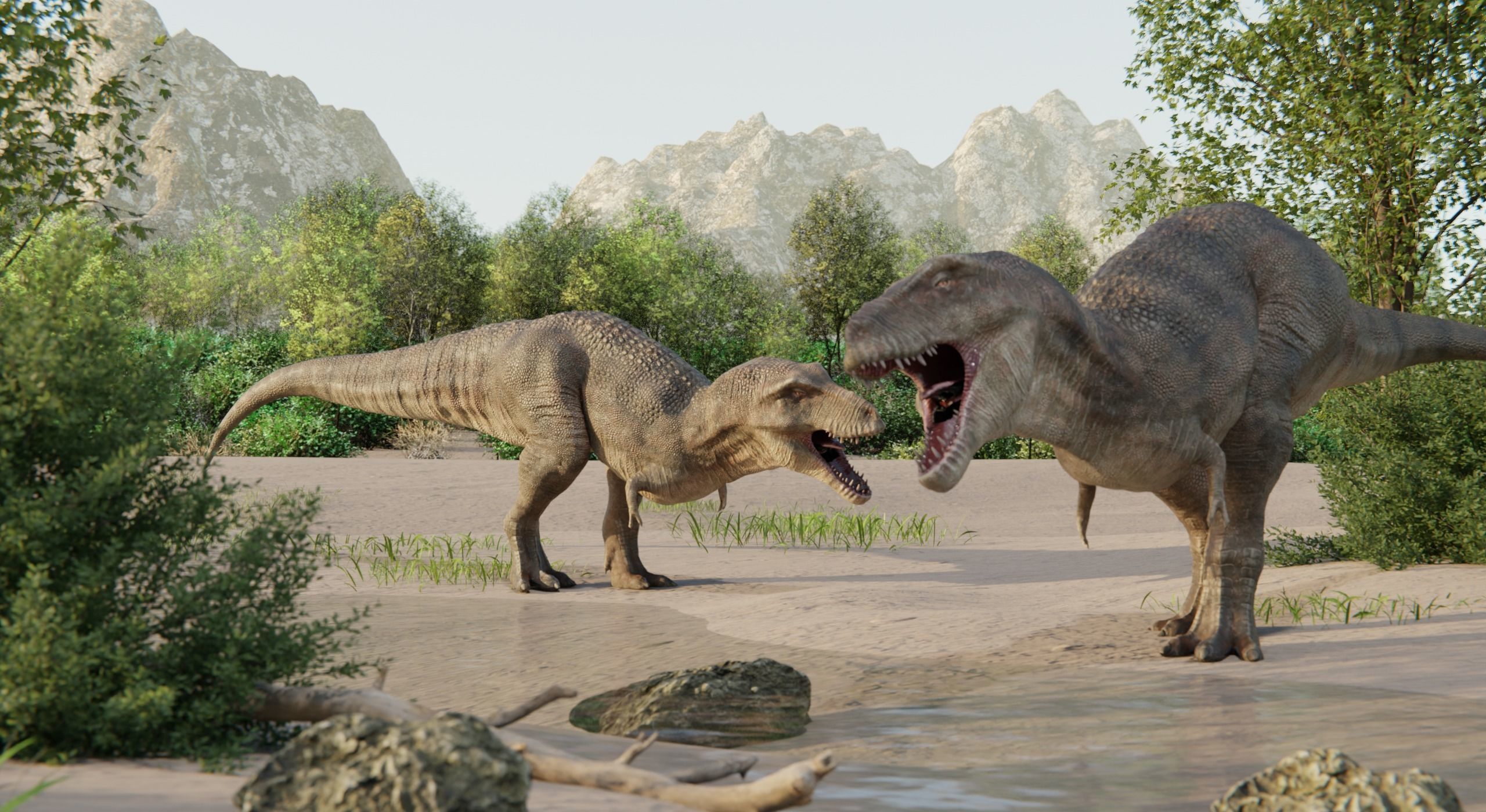 Monster Prehistoric Dinosaur  3D Model Collection_46