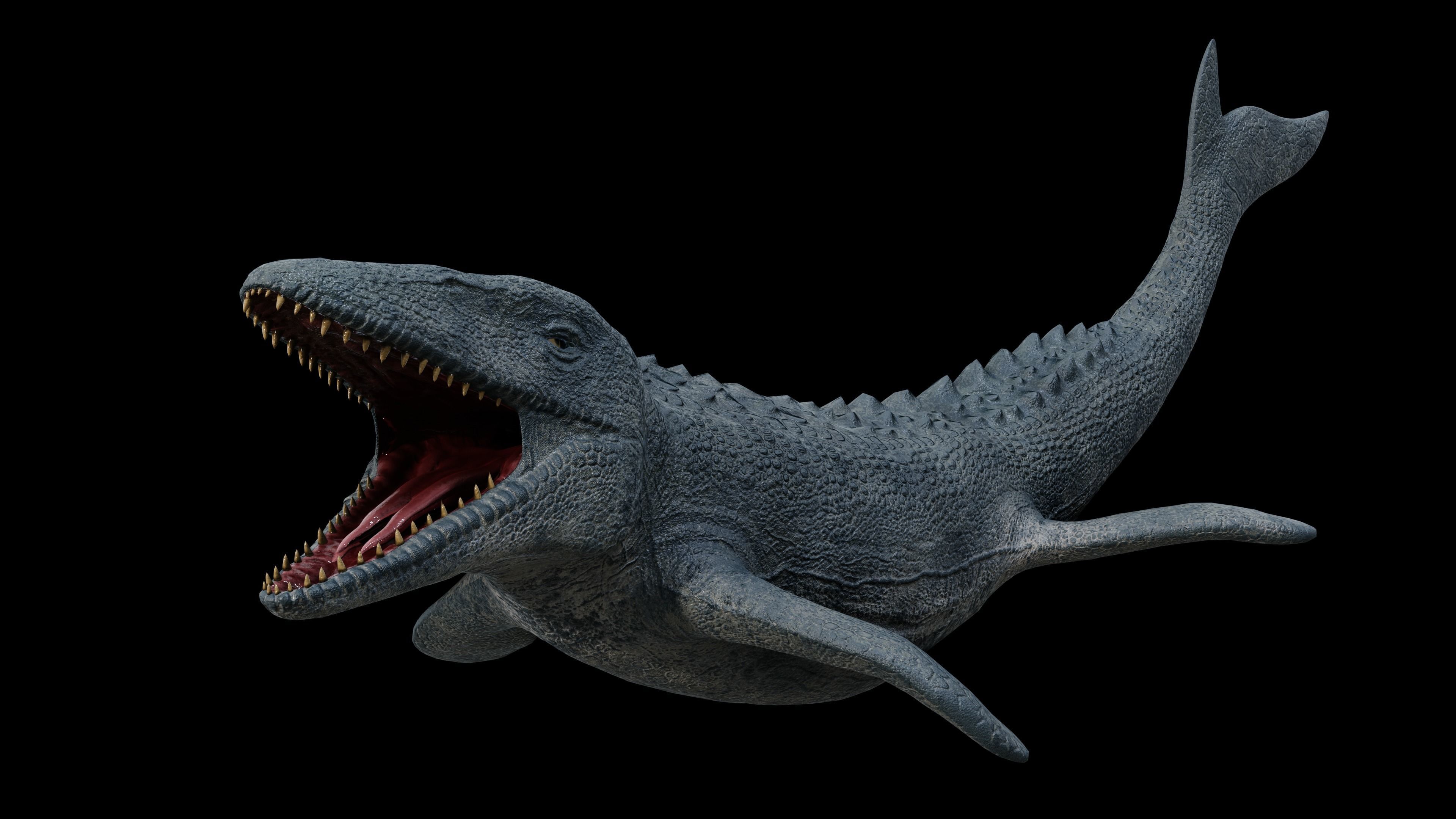Monster Prehistoric Dinosaur  3D Model Collection_51