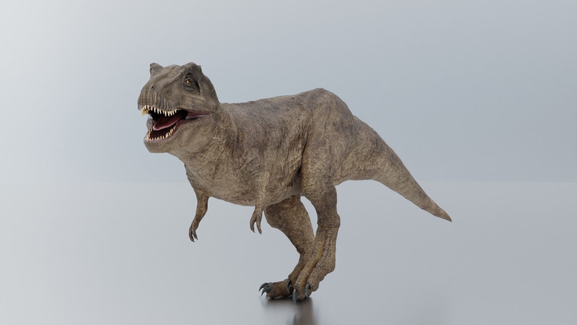 Monster Prehistoric Dinosaur  3D Model Collection_26