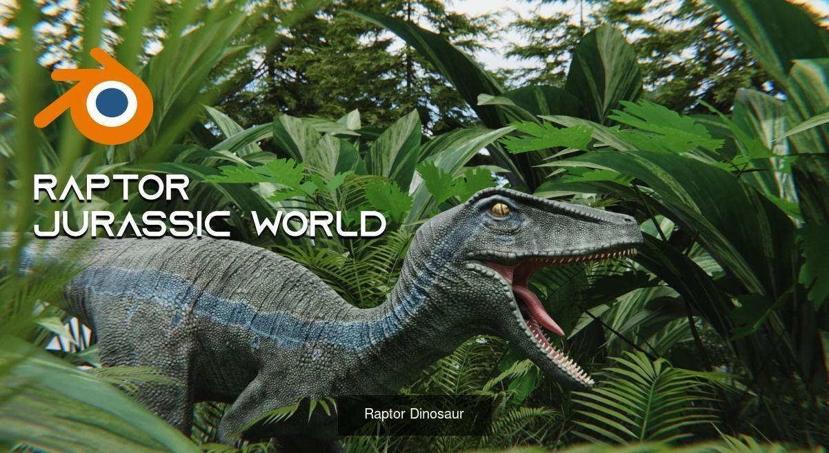 Monster Prehistoric Dinosaur  3D Model Collection_17