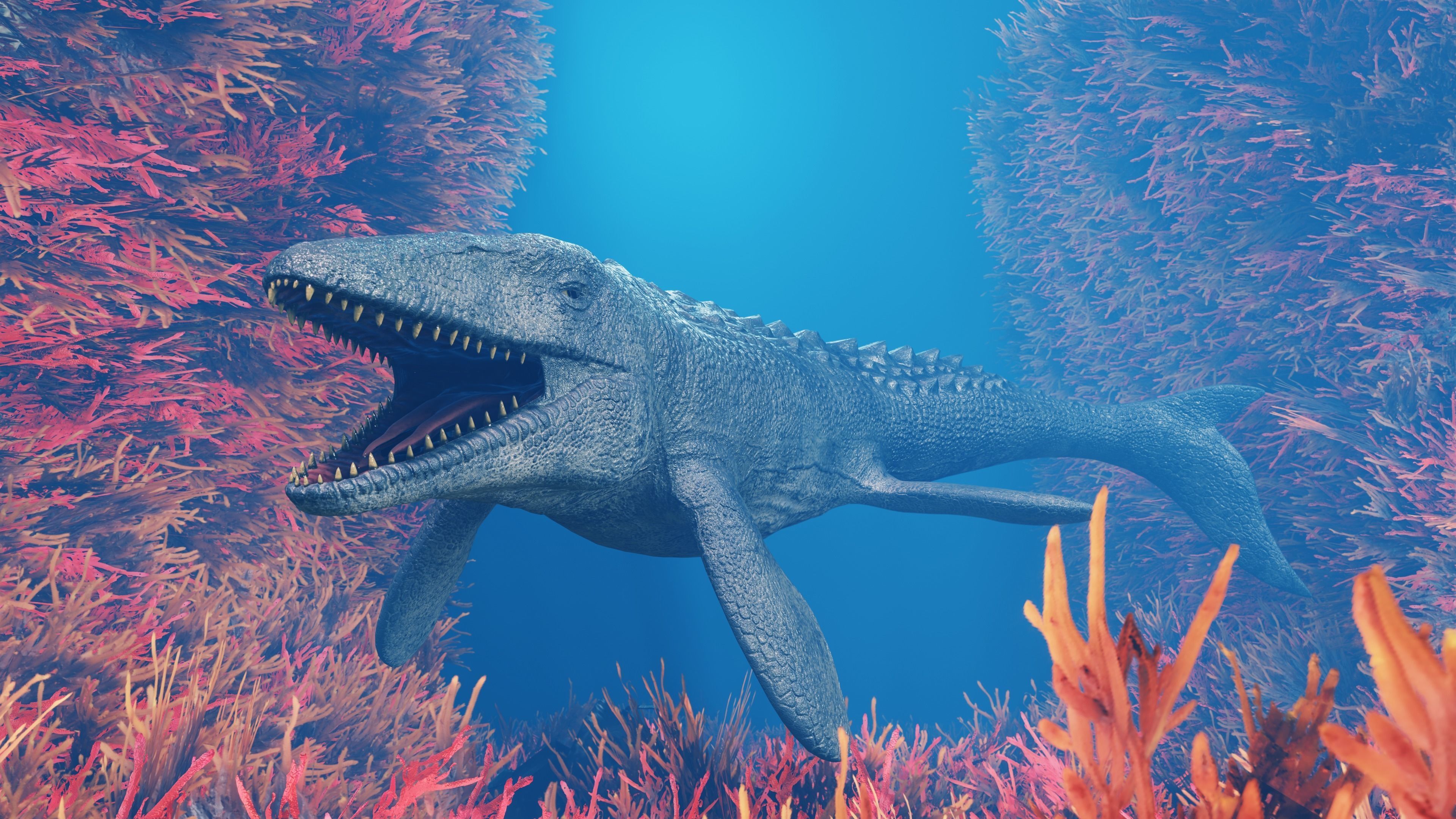 Monster Prehistoric Dinosaur  3D Model Collection_53