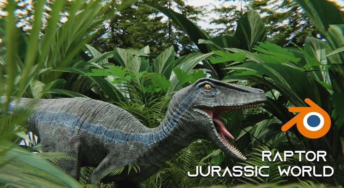 Monster Prehistoric Dinosaur  3D Model Collection_23