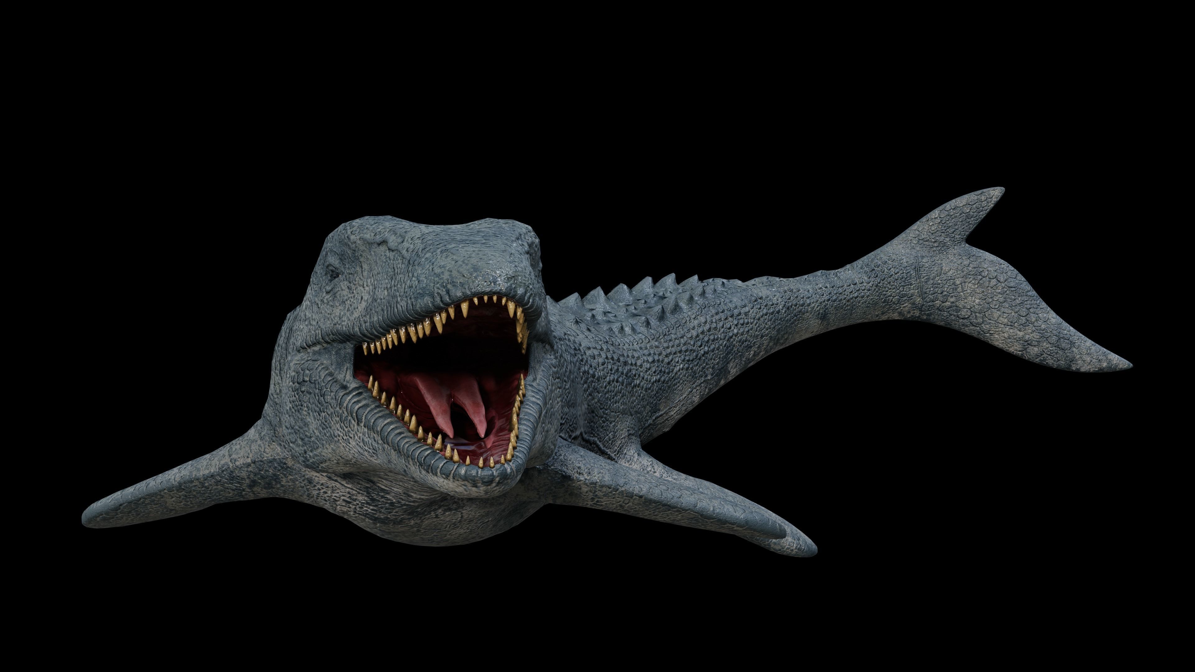 Monster Prehistoric Dinosaur  3D Model Collection_50