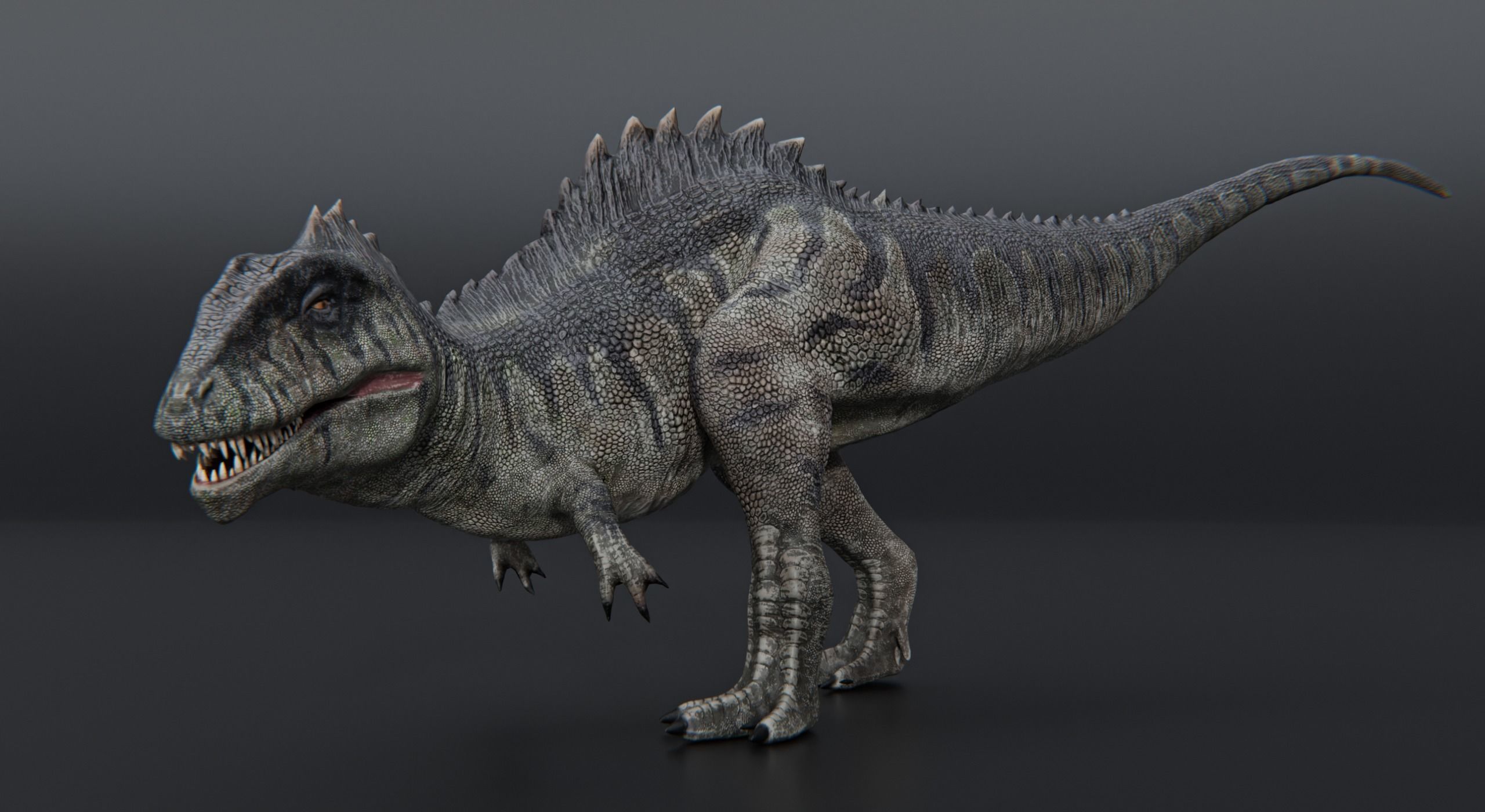 Monster Prehistoric Dinosaur  3D Model Collection_37