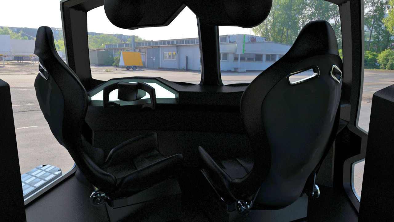 Futuristic Mobile Space Observatory  Vehicle 3D model_8