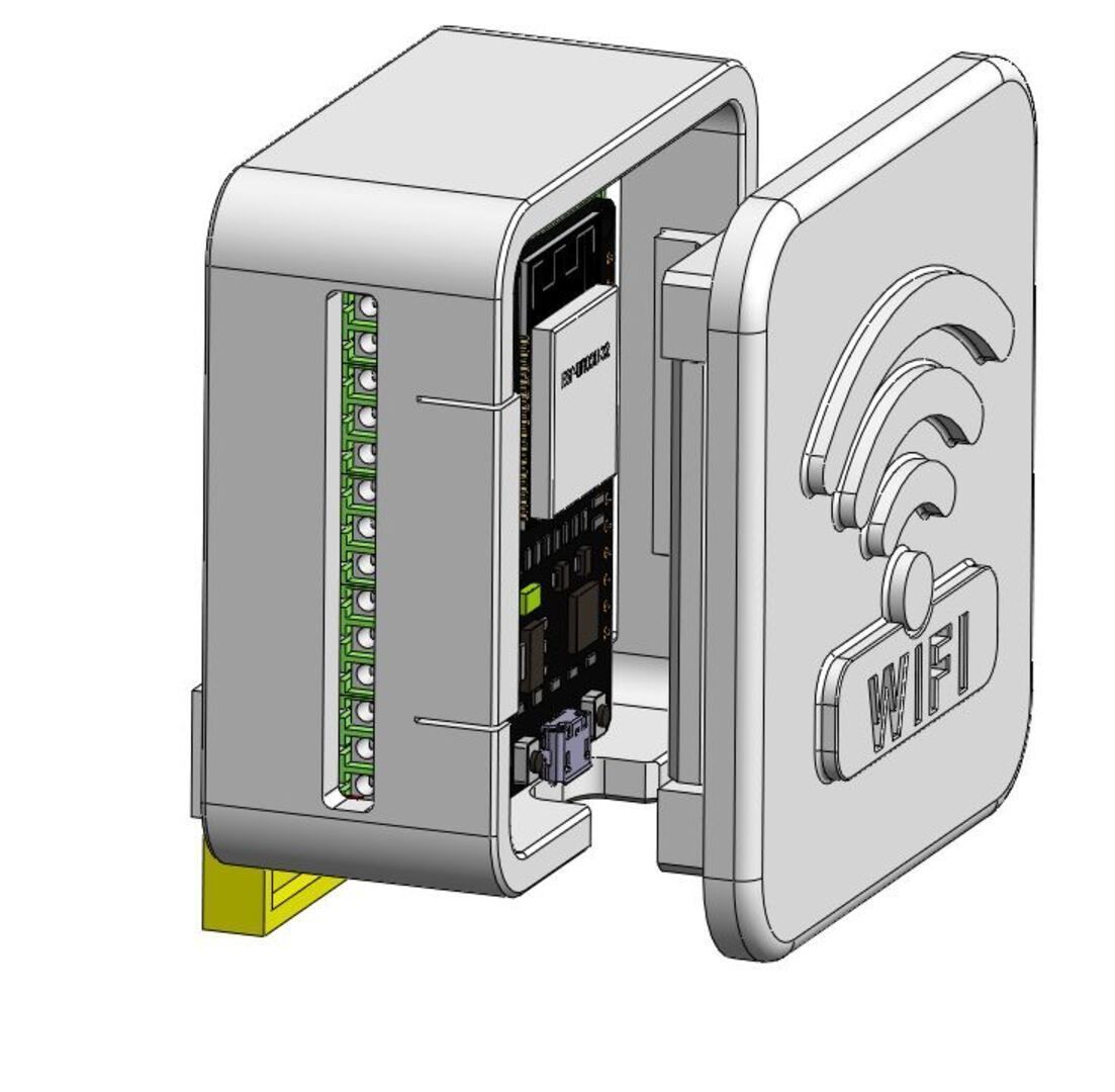 Esp32case 3D print model_2