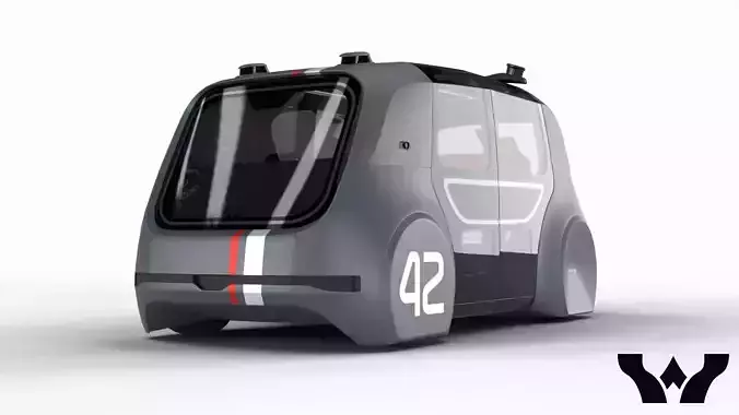 Volkswagen Sedric HQ interior  3D model