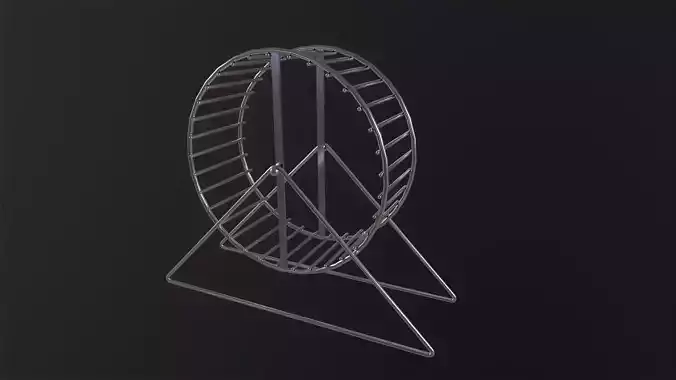 Hamster Wheel 3D Model