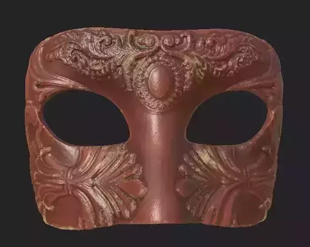 Leather Mask 3D model