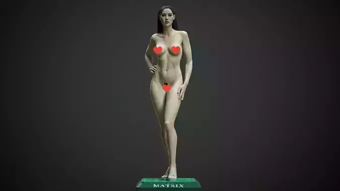 Persephone from the Matrix NSFW 3D print model