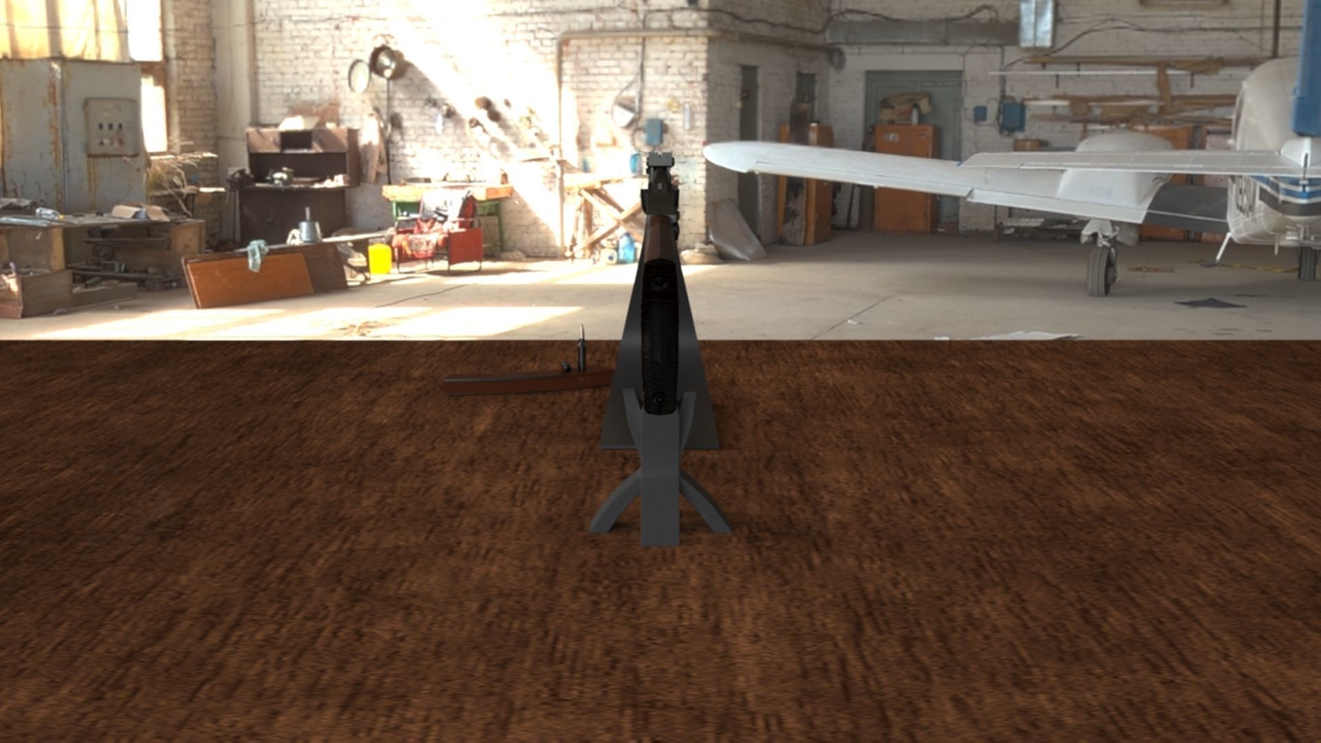 Russian AK-74 Assault Rifle 3D Model Low-poly 3D model_12