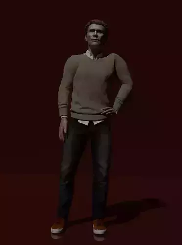 William Dafoe 3D Realistic Model 3D model