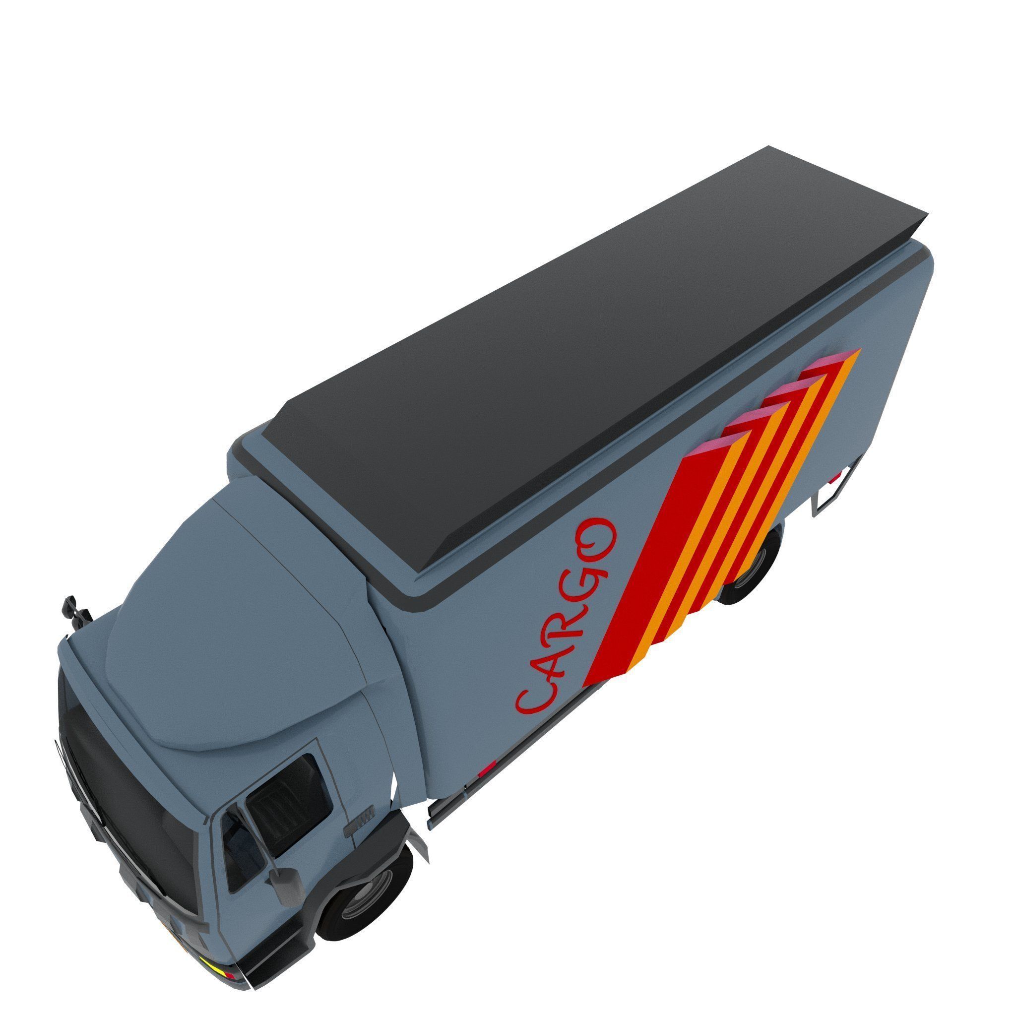 Truck 3D model_5