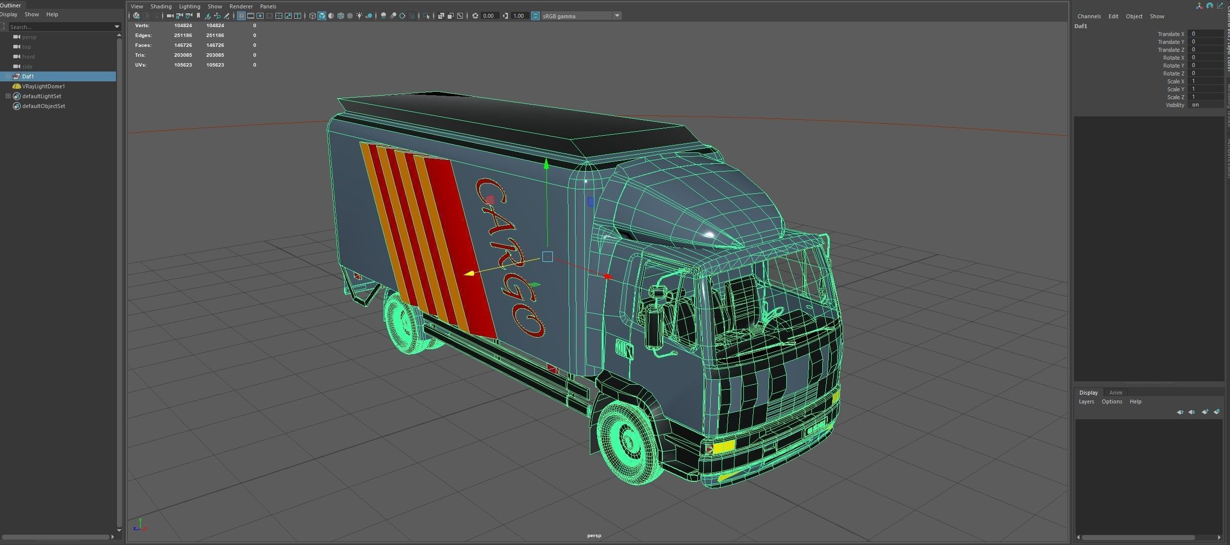 Truck 3D model_15