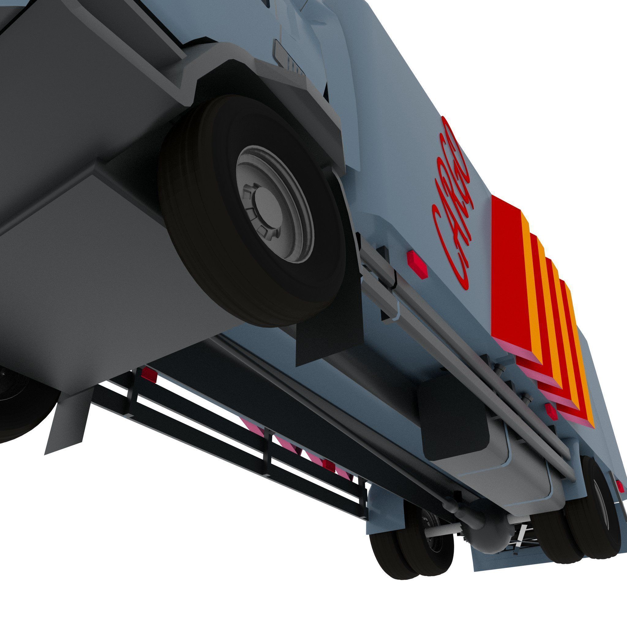 Truck 3D model_8