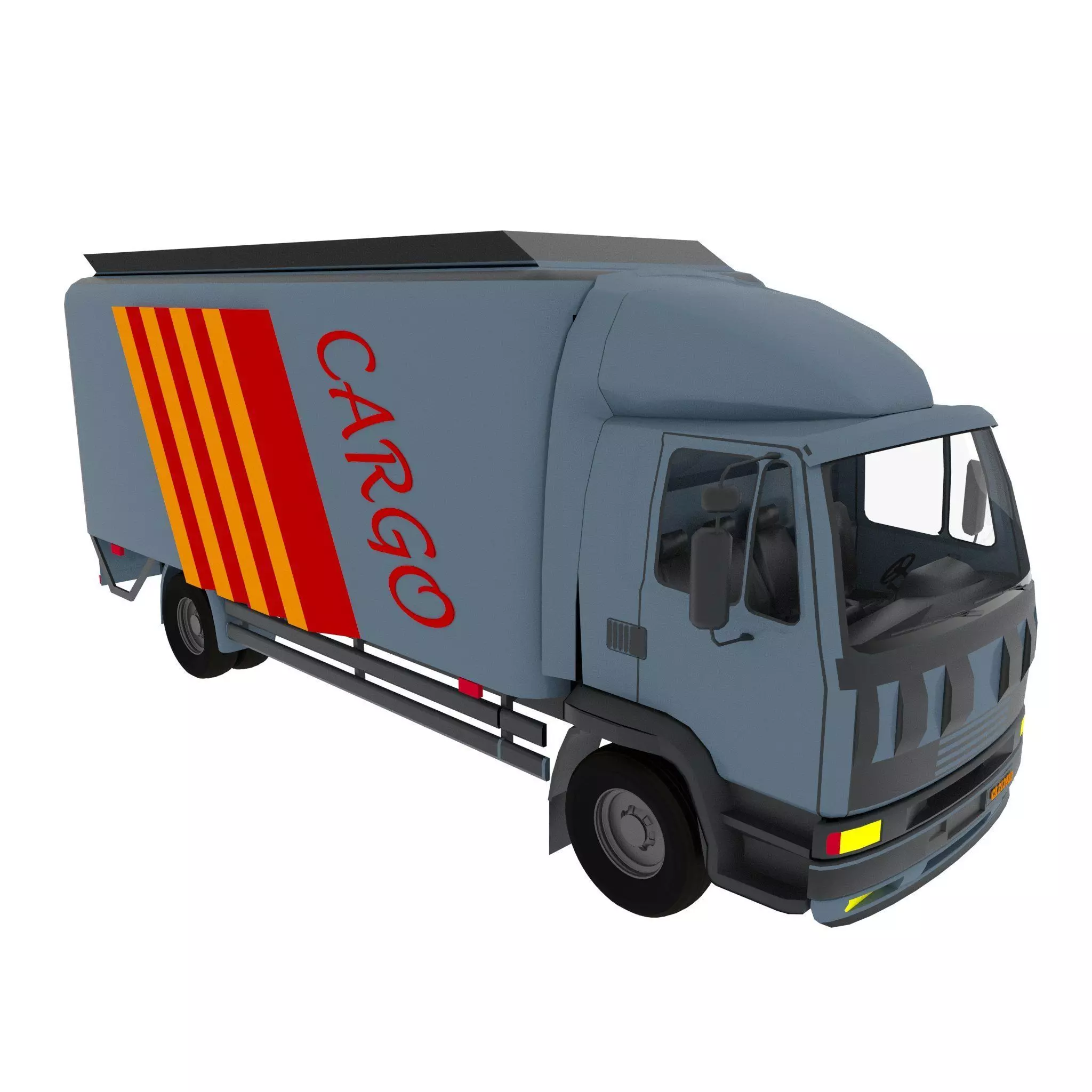 Truck 3D model_0