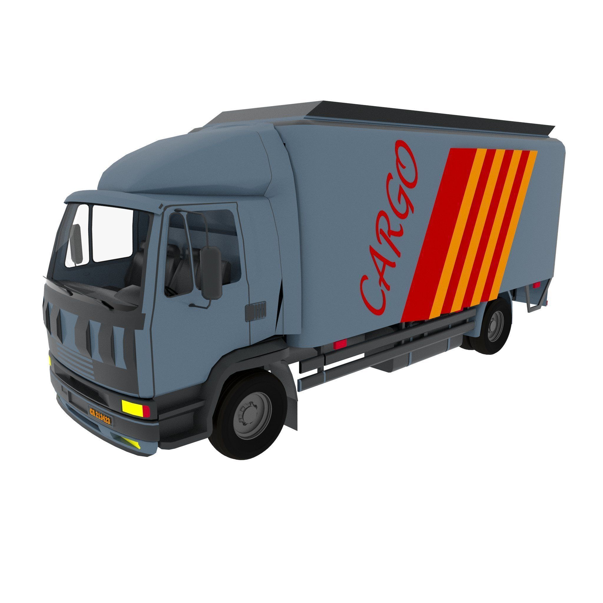Truck 3D model_3