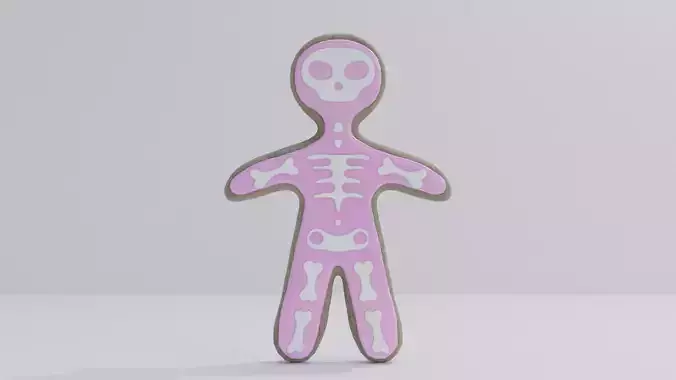 Halloween gingerbread Man