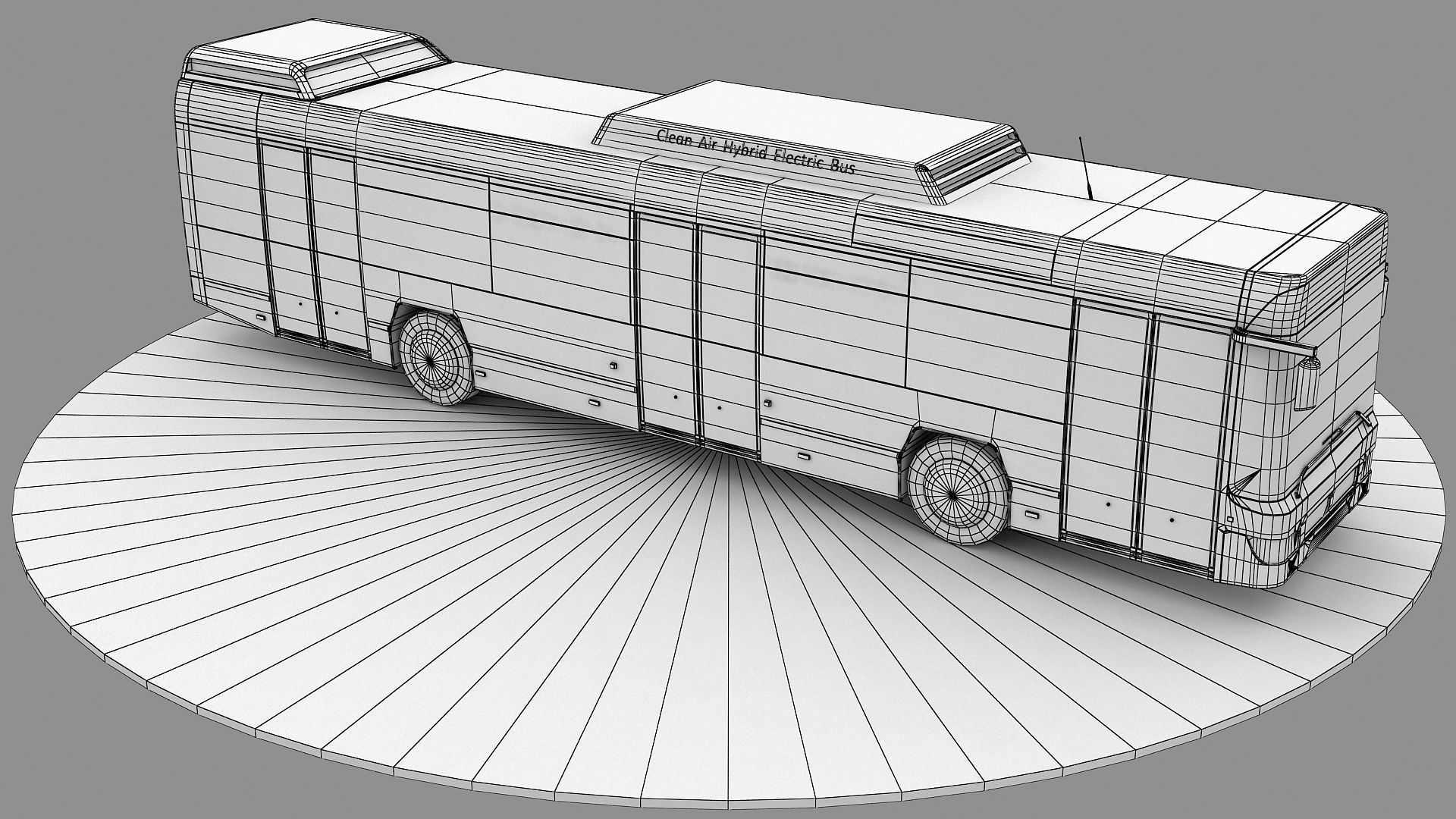 New York City Bus 3d Model 3D model_12