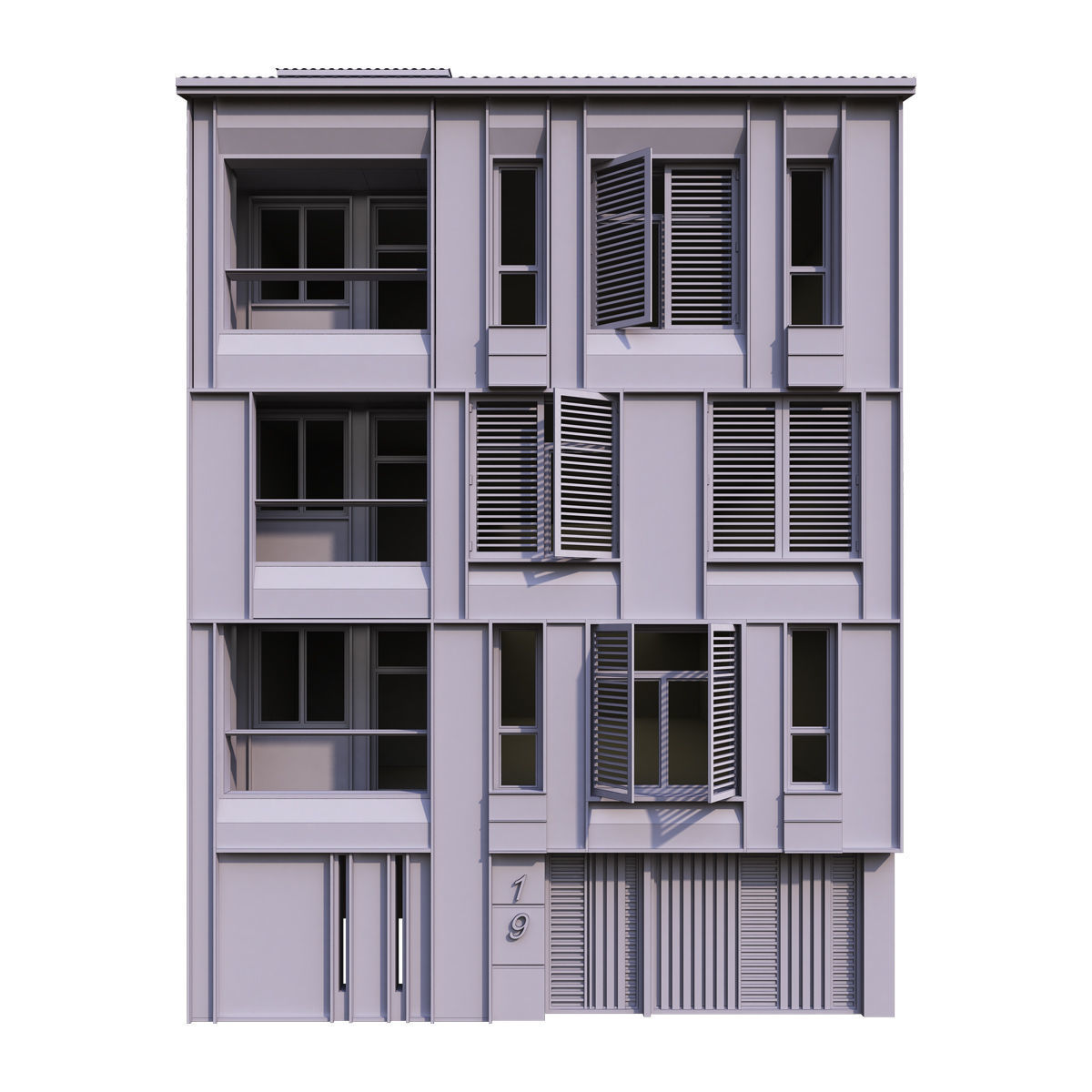 House 2 3D model_4