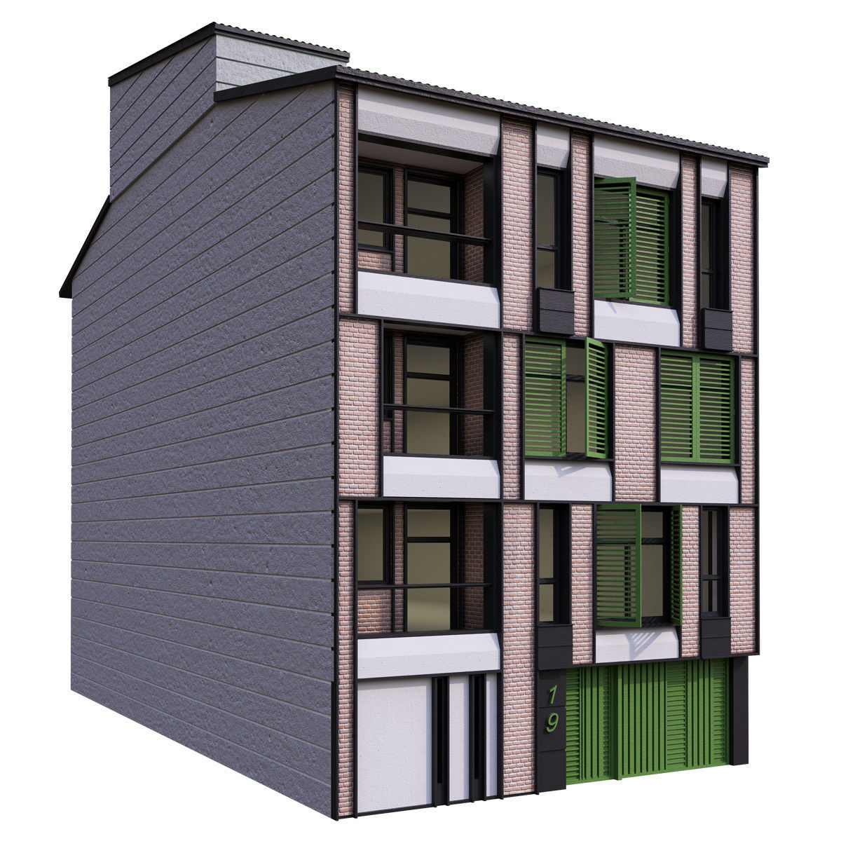 House 2 3D model_1