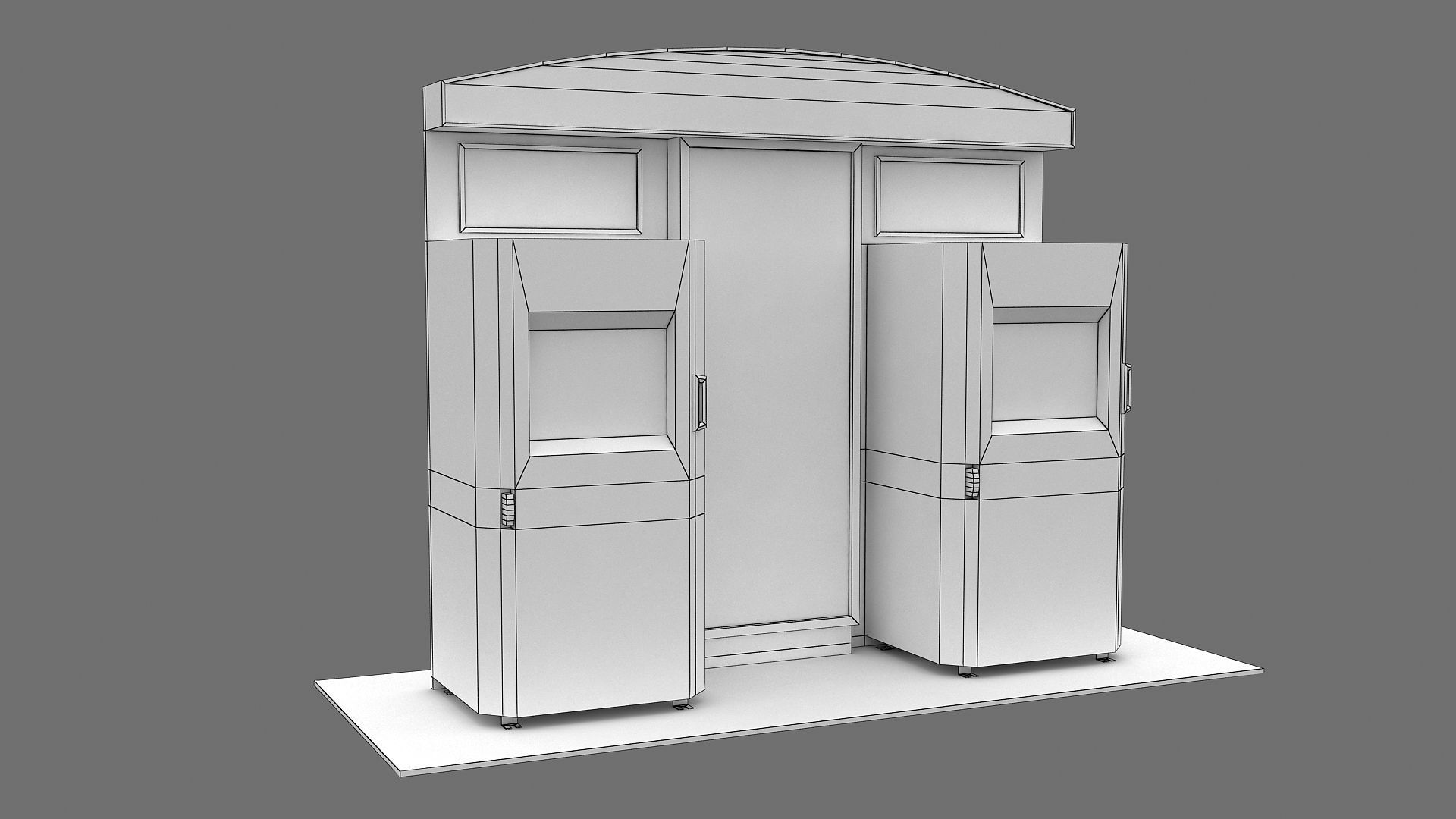 Redbox Vending Machine 3D Model 3D model_10