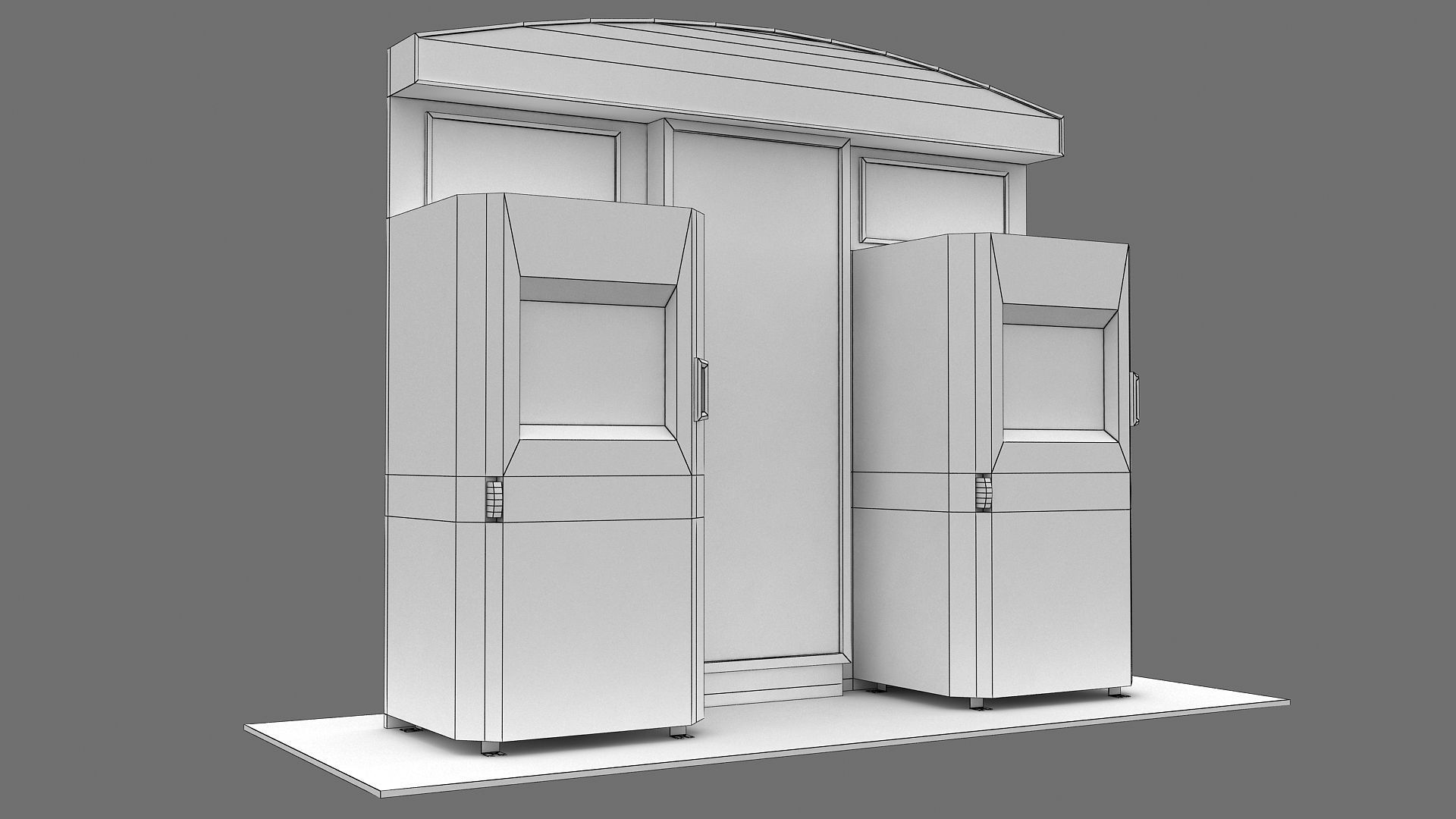 Redbox Vending Machine 3D Model 3D model_13