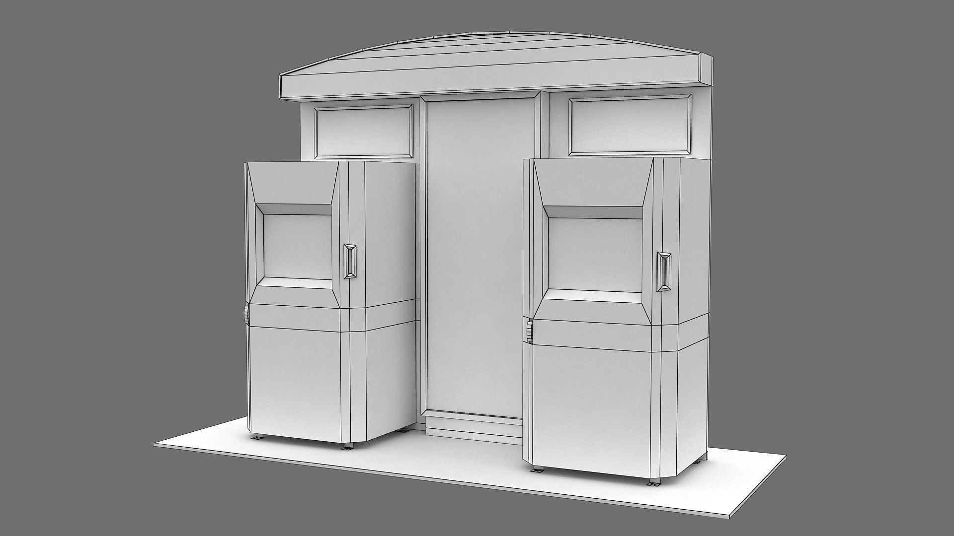 Redbox Vending Machine 3D Model 3D model_11