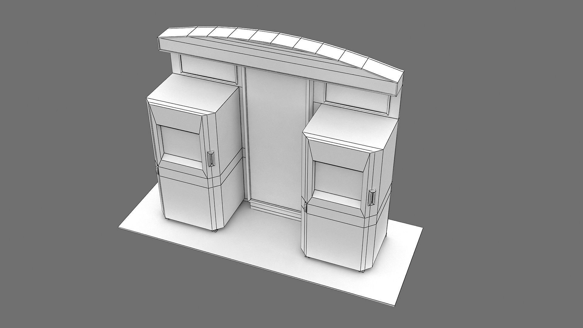 Redbox Vending Machine 3D Model 3D model_14