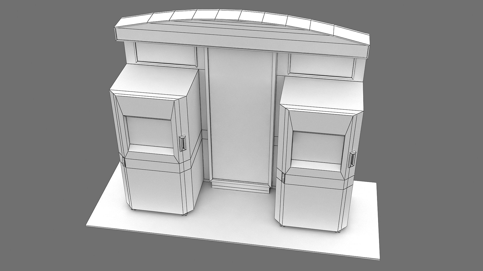 Redbox Vending Machine 3D Model 3D model_12