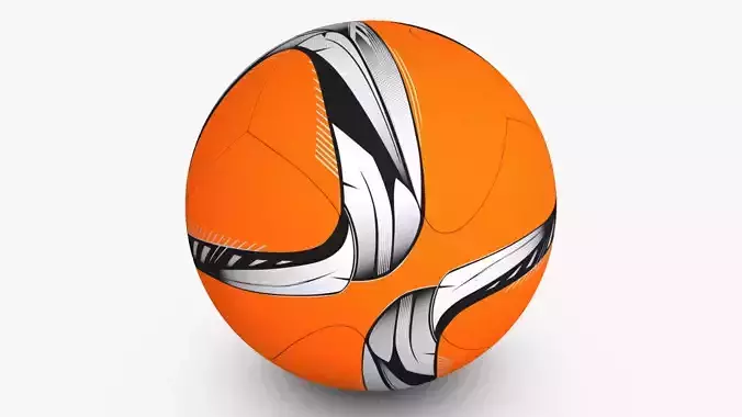 Soccer Ball Adidas Conext15 3d Model Low-poly 3D model