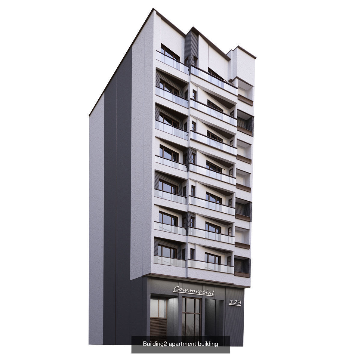 14 buildings 3D Model Collection_3