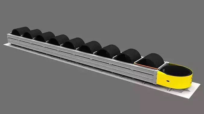 Energy QuadGuard 3d Model Low-poly 3D model